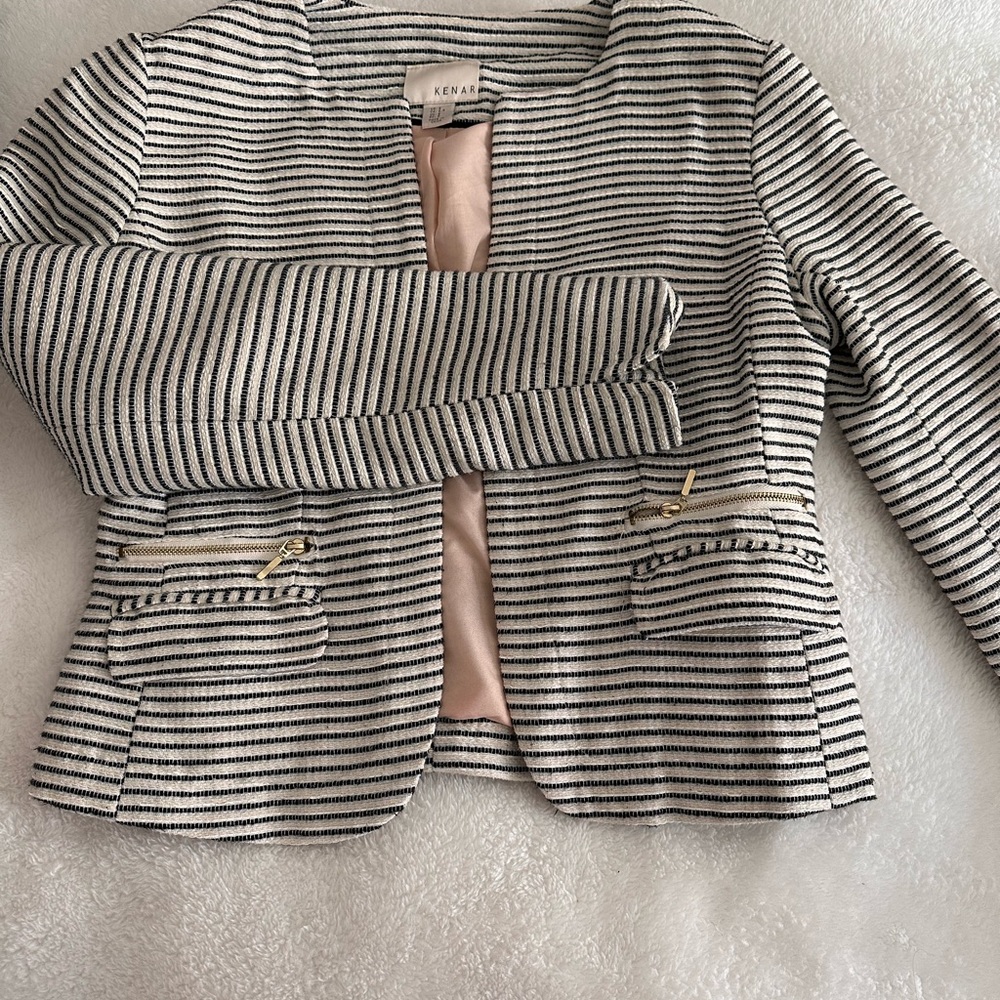 Striped blazer/ jacket